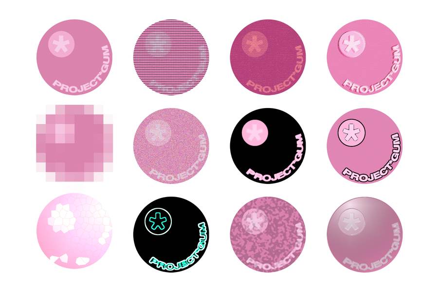 Project Gum – Sticker concepts
